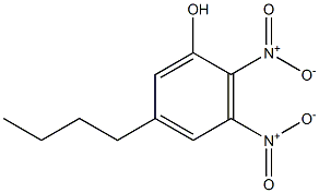 5-Butyl-2,3-dinitrophenol Struktur