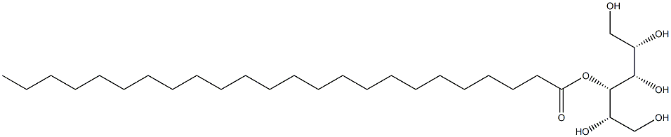 L-Mannitol 4-tetracosanoate 结构式