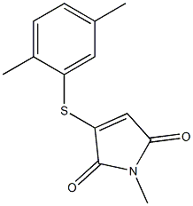2-(2,5-Dimethylphenylthio)-N-methylmaleimide