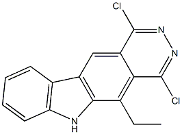 1,4-Dichloro-5-ethyl-6H-pyridazino[4,5-b]carbazole