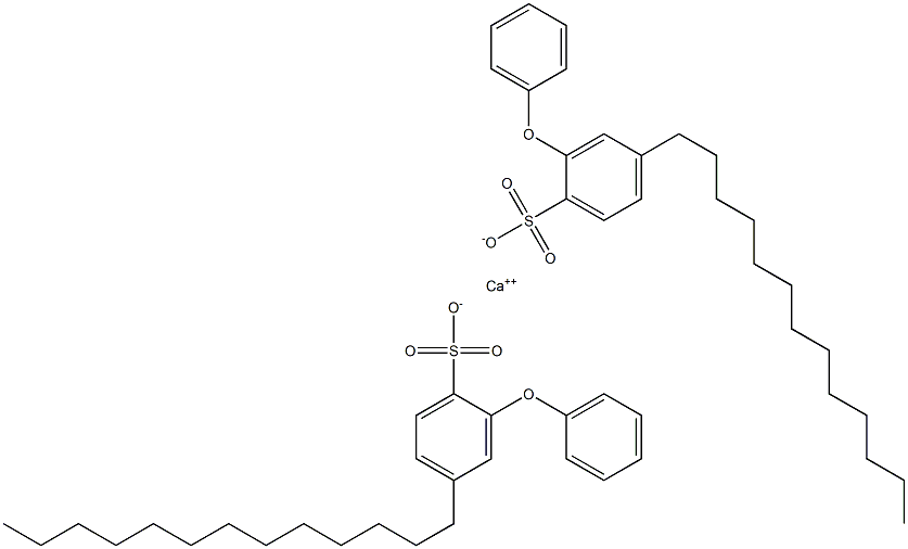 Bis(2-phenoxy-4-tridecylbenzenesulfonic acid)calcium salt
