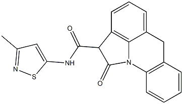  N-(3-Methyl-5-isothiazolyl)-1,2-dihydro-1-oxo-6H-pyrrolo[3,2,1-de]acridine-2-carboxamide