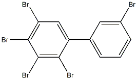 2,3,3',4,5-ペンタブロモ-1,1'-ビフェニル 化学構造式