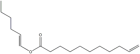 10-Undecenoic acid 1-hexenyl ester