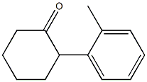 2-(2-Methylphenyl)cyclohexanone Structure