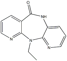 11-Ethyl-5,11-dihydro-6H-dipyrido[3,2-b:2',3'-e][1,4]diazepine-6-one Structure