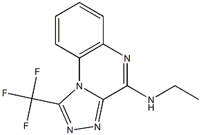 4-Ethylamino-1-trifluoromethyl[1,2,4]triazolo[4,3-a]quinoxaline