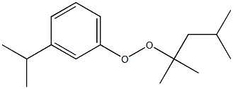 3-Isopropylphenyl 1,1,3-trimethylbutyl peroxide,,结构式