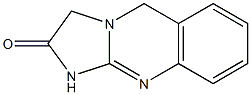 3,5-Dihydroimidazo[2,1-b]quinazolin-2(1H)-one,,结构式
