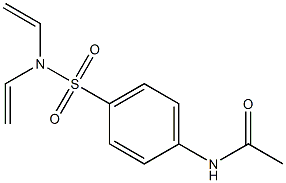 4'-(Divinylsulfamoyl)acetanilide,,结构式