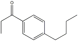 1-(4-Butylphenyl)-1-propanone,,结构式