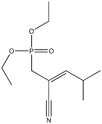  [2-Cyano-4-methyl-2-pentenyl]phosphonic acid diethyl ester