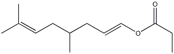  Propionic acid 4,7-dimethyl-1,6-octadienyl ester