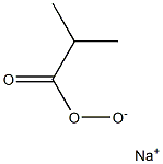 2-メチルペルオキシプロピオン酸ナトリウム 化学構造式