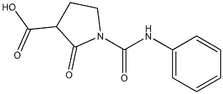  1-[(Phenylamino)carbonyl]-2-oxopyrrolidine-3-carboxylic acid