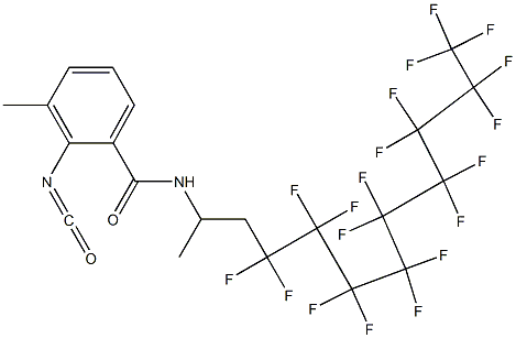 2-Isocyanato-3-methyl-N-[2-(nonadecafluorononyl)-1-methylethyl]benzamide