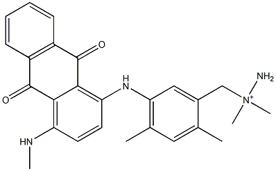  1-[[5-[[[9,10-Dihydro-9,10-dioxo-4-(methylamino)anthracen]-1-yl]amino]-2,4-dimethylphenyl]methyl]-1,1-dimethylhydrazinium