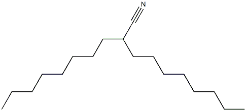 2-Octyldecanenitrile Structure