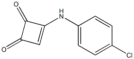 3-(4-Chlorophenylamino)-3-cyclobutene-1,2-dione