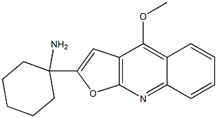 2-(1-Aminocyclohexyl)-4-methoxyfuro[2,3-b]quinoline|