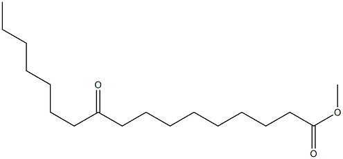 10-Oxoheptadecanoic acid methyl ester,,结构式