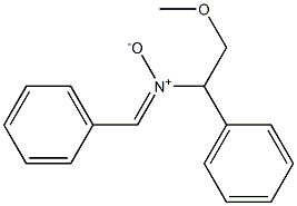 N-(2-Methoxy-1-phenylethyl)phenylmethanimine N-oxide