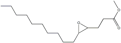 4,5-Epoxypentadecanoic acid methyl ester Struktur
