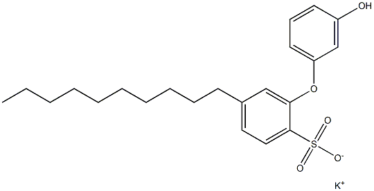 3'-Hydroxy-5-decyl[oxybisbenzene]-2-sulfonic acid potassium salt|