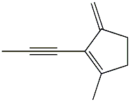 1-Methyl-3-methylene-2-(1-propynyl)cyclopentene