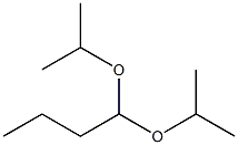 Butyraldehyde diisopropyl acetal Structure