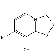7-Bromo-2,3-dihydro-8-hydroxy-5-methylthiazolo[3,2-a]pyridinium