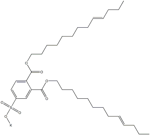 4-(Potassiosulfo)phthalic acid di(9-tridecenyl) ester|