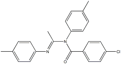  N1-(p-Chlorobenzoyl)-N1,N2-bis(p-methylphenyl)acetamidine