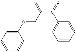 1-[[2-(Phenylsulfinyl)-2-propenyl]oxy]benzene Structure