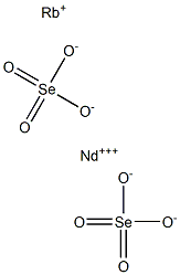 Rubidium neodymium selenate,,结构式