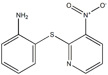 2-[(3-Nitro-2-pyridinyl)thio]aniline Struktur