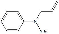 1-Allyl-1-phenylhydrazine,,结构式