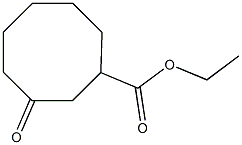 3-Oxocyclooctane-1-carboxylic acid ethyl ester,,结构式