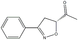 (5R)-3-Phenyl-5-acetyl-2-isoxazoline Struktur