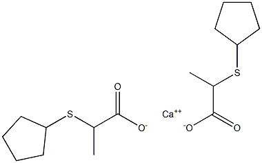 Bis[2-(cyclopentylthio)propionic acid]calcium salt