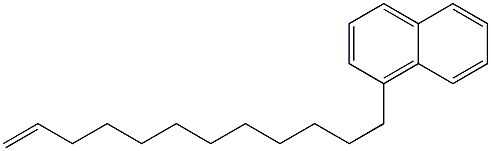 1-(11-Dodecenyl)naphthalene 结构式