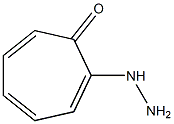 1-Hydrazino-1,3,5-cycloheptatrien-7-one Structure