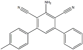 4-Phenyl-6-(4-methylphenyl)-2-aminoisophthalonitrile