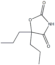 5,5-Dipropyloxazolidine-2,4-dione Structure