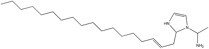 1-(1-アミノエチル)-2-(2-オクタデセニル)-4-イミダゾリン 化学構造式