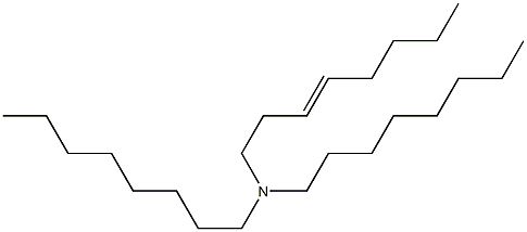 N,N-Dioctyl-3-octen-1-amine Struktur