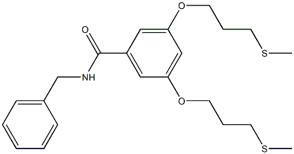 3,5-Bis[3-(methylthio)propyloxy]-N-benzylbenzamide