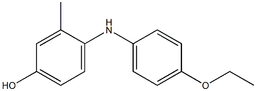 4-(p-Phenetidino)-3-methylphenol,,结构式