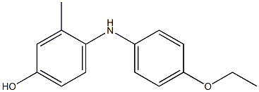 4-(p-Phenetidino)-3-methylphenol Struktur