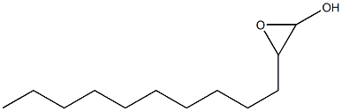 1,2-Epoxydodecan-1-ol Structure